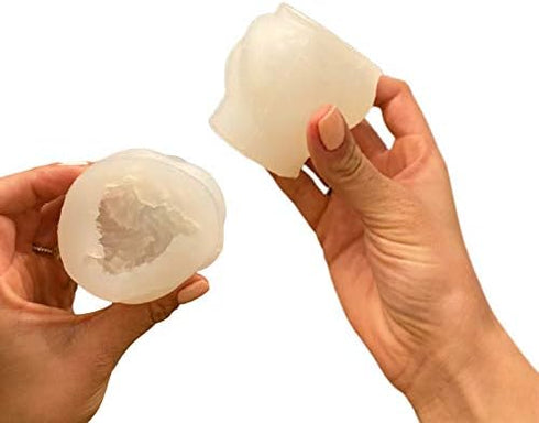 2-Pack Silicone Molds 3D Candle Molds, Woolen Ball Mould and Knot Mold,Ball of Yarn Design Fondant Mold for Candle Making and Baking Making Soap W...
