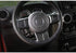 JeCar Interior Steering Wheel Decoration Trim Kits For Jeep Wrangler 2011-2017 JK Unlimited Patriot Compass & Grand Cherokee 2011-2013 (Carbon fib...
