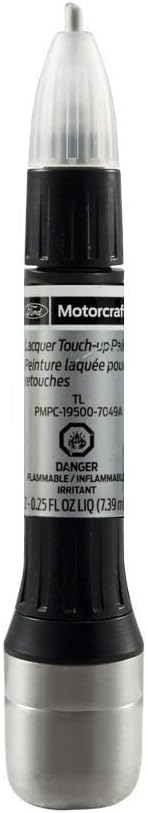 Genuine Ford Motorcraft Touch Up Paint Bottle Satin Silver TL & Clear Coat...