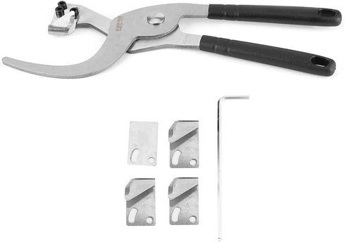 Stainless Steel Fruit Tree Ring Peeler Ring Stripper Scissor Branches Cutter Garden Hand grafting Tools Tree Pruning Shears with 4 Blades of Diffe...