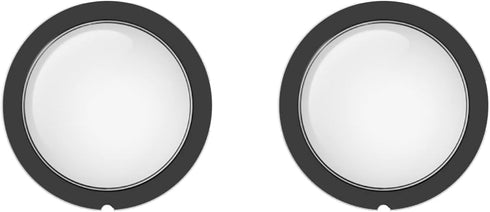 Puluz Compatible for Insta360 X3 Sticky Lens Guards PC Protective Cover Cap for Insta 360 X3 Waterproof 360 Action Camera Accessories...