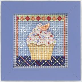 Mill Hill Vanilla Cupcake Cross Stitch Kit...