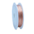 21 Gauge, 99.9% Pure Copper Wire (Square) Half Hard CDA #110 Made in USA - 25FT by CRAFT WIRE...