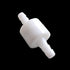 2PCS 1/4" Check Valve Hose Barb One Way Inline Non Return Ozone Resistance for Fuel Oil Water Gas Air Pump with 4PCS Hose Clamps...