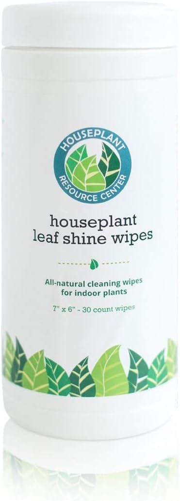 Leaf Cleaner Wipes for House Plants - Sparkling Leaf Shine for Indoor Plants Plant Cleaning Wipes for Leaves - Root and Plant Duster Wipes (30 Cou...
