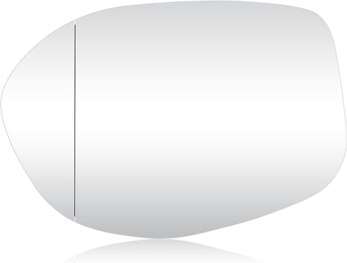 Youxmoto Driver Left Side Heated Mirror Glass, Fit For Honda Odyssey 2014 2015 2016 2017, with Backing Holder Mirror Glass,Fit 76253-TK8-A51, 7625...