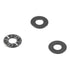 with Washers 10pcs Alloy Steel Durable AXK0819 AXK1226 Thrust Bearing Corrosion Resistance Silver Industrial Bearing Robotics(AXK1226 12x26x4mm)...