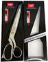10" Heavy Duty Tailor Scissors Stainless Steel Shears Sewing Dressmaking Multi-Purpose Cloth Cutting Fabric Leather and Raw Materials 10 inch (Sil...