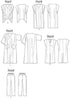 BUTTERICK PATTERNS B5652 Misses' Top, Dress, Caftan, Jumpsuit and Pants, Size ZZ (LRG-XLG-XXL)...
