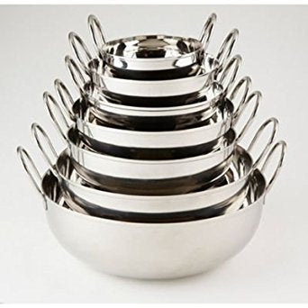 American Metalcraft BD87 Stainless Steel Balti Dish, 62 oz....