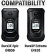 Nakedcellphone Fitted Series for Kyocera DuraXV Extreme, DuraXE Epic, DuraXA Equip Case, Black Vegan Leather Cover with [Built-in Screen Protectio...