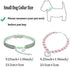 Rhinestones Dog Collar and Pearl Dog Necklace Set, Adjustable Neck Strap Bling Full Diamond Crystal Cute Pearl Dog Collar for Small Girls Cats Pup...