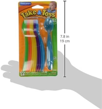 First Years Take & Toss Infant Spoons, 12 ct...