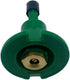 Poolzilla (5 Pack) Plastic Pop-Up Flush Head Sprinkler with Brass Full Pattern Spray Nozzle - Compatible with Flush Heads from Orbit, and Other Ma...
