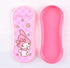 Cute Pink Melody Fork and Spoon Flatware Set with Case, Tableware Set with Cute Figure, Medium...
