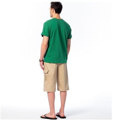 McCall Pattern Company M6973 Men's Tank Tops, T-Shirts and Shorts, Size XN "XLG-XXL-XXXL"...