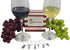 Two Gorgeous Wine Charm Sets – 18 Pieces Total, Wine Lover and World Traveler Themes...