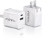 USB C Wall Charger, 25W GaN II Fast Charger Dual Port Charging Block, Fast Charging for iPhone14/13/12/11/Pro Max/Pro/Plus, iPad Pro, Samsung Gala...