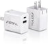 USB C Wall Charger, 25W GaN II Fast Charger Dual Port Charging Block, Fast Charging for iPhone14/13/12/11/Pro Max/Pro/Plus, iPad Pro, Samsung Gala...