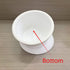 Black Small Ceramic Raised Cat Bowls, Tilted Elevated Food or Water Bowls, Stress Free, Backflow Prevention, Dishwasher and Microwave Safe, Lead &...