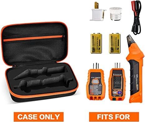 Storage Case for Klein Circuit Breaker Finder, Outlet Repair Kit & GFCI Tester - Box Only...