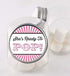 Pink Ready to Pop Baby Shower Stickers | 36 Matte Stickers | 2 Inches Round | Ready to Pop Baby Shower Labels...
