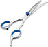 Dog and cat Scissors with Round Tip, Set of 2 Grooming Kit, Stainless Steel Pet Grooming Scissors for Full Body, Face, Nose, Ear and Paw...