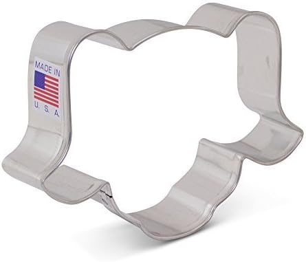 Dog Face Cookie Cutter, 4" Made in USA by Ann Clark...