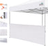 Eurmax Instant SunWall for 10x10 Pop up Canopy, Canopy Half Walls, Outdoor Instant Canopies,Canopy Tent Sidewalls,1 Pack Half Sidewall Only?White?...
