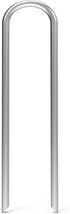 MySit 12 Pack 12 Inch Garden Stakes Heavy Duty 11 Gauge Galvanized Yard Staples U Pegs Fences Drip Irrigation Securing Stakes Loop Stake for Ancho...