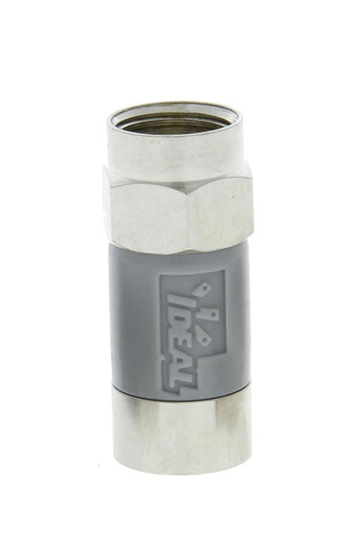IDEAL INDUSTRIES INC. 85-069 Nickel Push-On F-Connectors (4 Pack)...