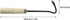 Hand Weeder Stainless Steel Hand Weeding Tool Weed Remover Puller Fork Lawn Garden Tool...