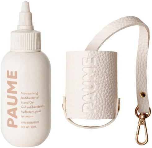 PAUME The Voyager Pouch, Vegan Leather Travel Bottle Holder, Clips To Backpack, Diaper Bags Or Strollers...