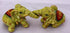Feng Shui Two Yellow Playing Elephants - Hand Crafted and Decorated Chinese Porcelain,Figurine 20620 (Yellow)...