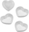 BigNoseDeer Super Cute heart shape Ceramic Sauce Dish,Mini Side Seasoning Dish,Condiment Dishes/Sushi Soy Dipping Bowl,Snack Serving Dishes,Love P...