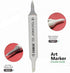 12 Colors Grayscale Art Marker Pen Double-Ended Sketch Markers Alcohol Based Ink Neutral Gray Tones Art Supplies (12 Colors Cool gery style)...