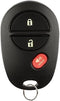 Replacement Key Fob Car Remote For Toyota Tacoma Tundra Sequoia Highlander GQ43VT20T...