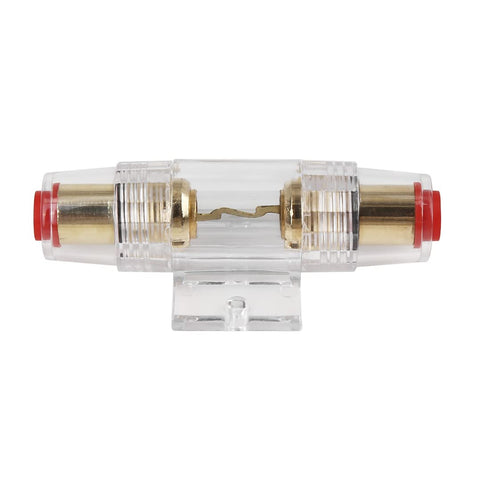 X AUTOHAUX 4 6 8 Gauge AWG Inline Fuse Holder with 50A AGU Fuses for Car Audio System...