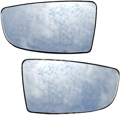 Rearview Mirror Glass BK3Z17K707B, Passenger Side Door Mirror Glass Lower Wing Mirror Glass, Compatible with Ford Transit 2014-2020 MK8 2015-2019 ...