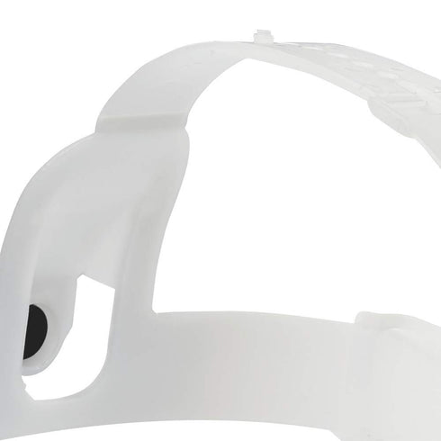 Sellstrom Single Crown Safety Face Shield with Pin Lock Headgear (Window Not Included), Plastic, Blue, S39000...