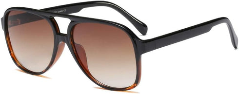 Freckles Mark Vintage Retro 70s Sunglasses for Women Men Classic Large Square Aviator Trendy Glasses...