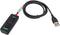 3.5 mm to USB Adapter Headset Headphone Cable 3.28 ft, Mic-Supported Mic Mute & Speaker Volume Up Down in-line for PC Laptop Desktop Computer...
