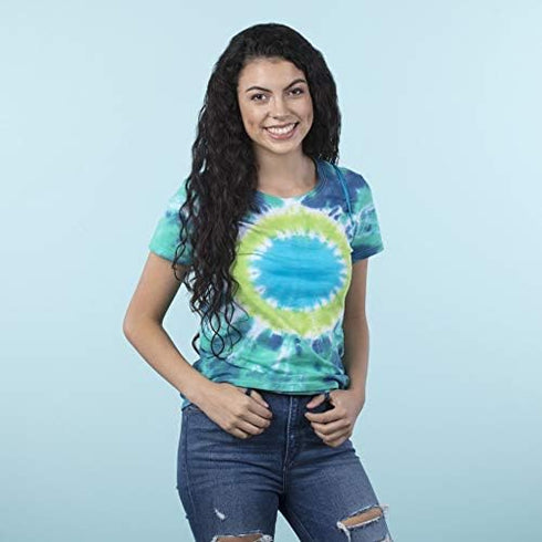 Tulip One-Step Tie Dye Backpack Kit Beachy Blues, 31pc, Party and Craft Supplies, Vibrant Colors for Fashion Art Projects...