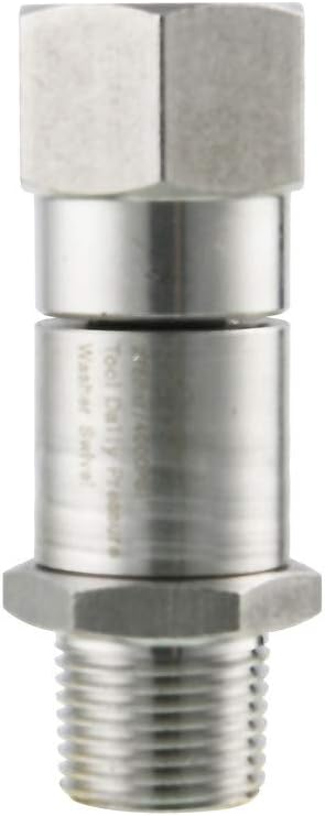 Tool Daily Pressure Washer Swivel, 3/8 Inch NPT-M Male Thread, 4000 PSI...