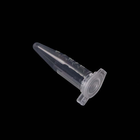 0.5ml Microcentrifuge Tubes with Snap Cap, Polypropylene Graduated, 1000 Pcs Sterilized Clear Plastic Small Vials with Caps for Sample Storage wit...