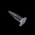 0.5ml Microcentrifuge Tubes with Snap Cap, Polypropylene Graduated, 1000 Pcs Sterilized Clear Plastic Small Vials with Caps for Sample Storage wit...