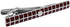 Burgundy Check Tie Clips...