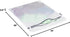 iDesign Mesh Laundry Bag Built in Zipper for Delicates, 16" x 0.5" x 20", Large...