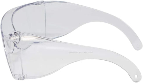 Calabria 3000 Large Fit Over Safety Glasses Fitover Prescription Eyewear Clear Men Women Wrap Around Tint Anti Scratch Glare...