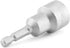 Utoolmart 1/4" Quick-Change Hex Shank 17mm Setter Impact Nut Driver Drill Bit Tool, 65mm Length, Metric No-Magnetic 1 Pcs...